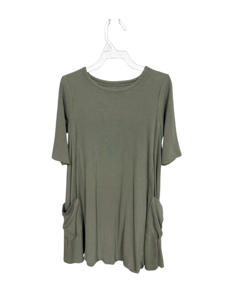 SWEET BAMBOO  GREEN    KNIT DRESS