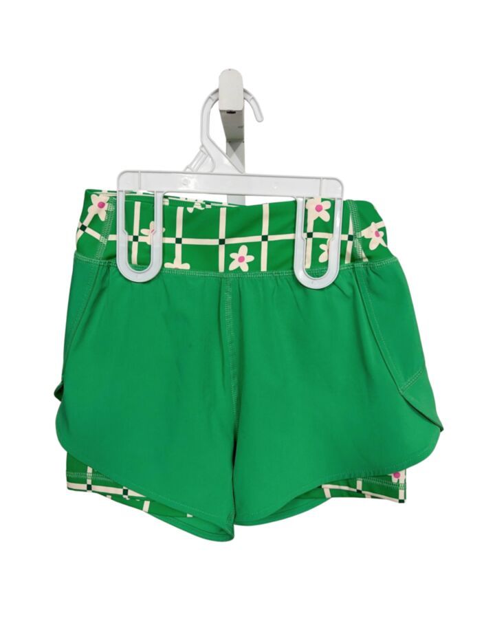 HANNA ANDERSSON  GREEN  FLORAL  SHORTS