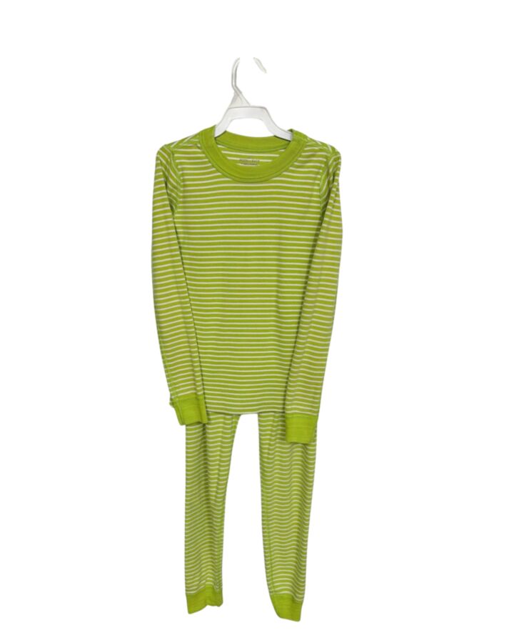 HANNA ANDERSSON  GREEN  STRIPED  LOUNGEWEAR