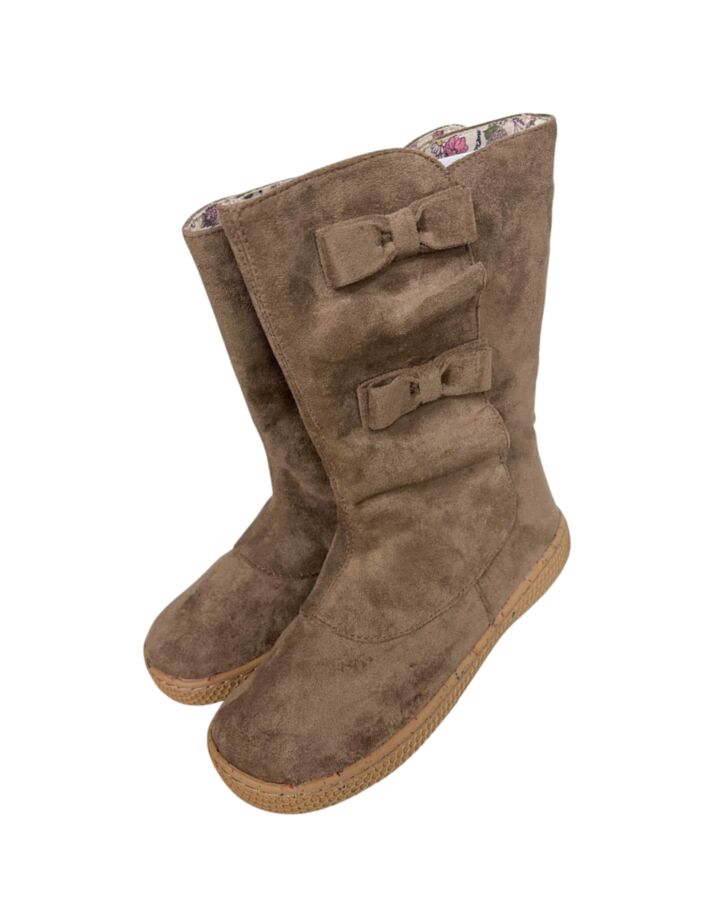 LIVIE & LUCA BROWN BOOTS *NEW WITHOUT TAG *NWT SIZE CHILD 1