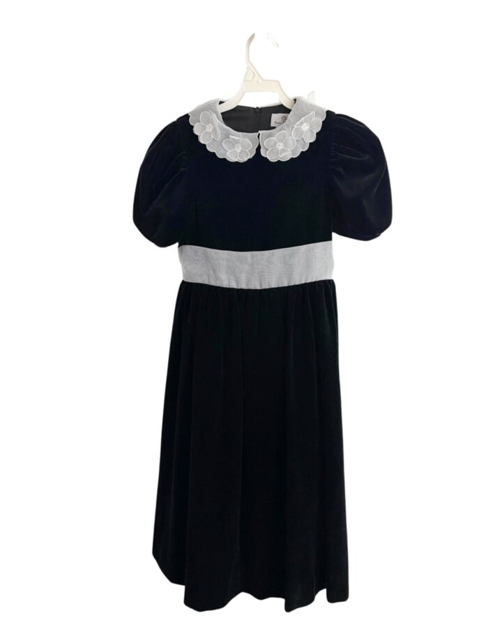 FLORENCE EISEMAN  BLACK VELVET   PARTY DRESS