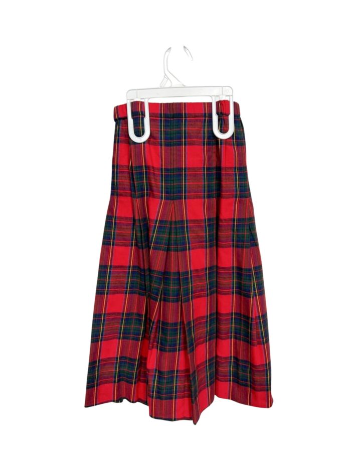 FLORENCE EISEMAN  RED  PLAID  SKIRT