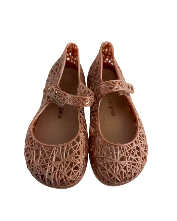 MINI MELISSA PINK MARY JANES  *EUC SIZE TODDLER 8