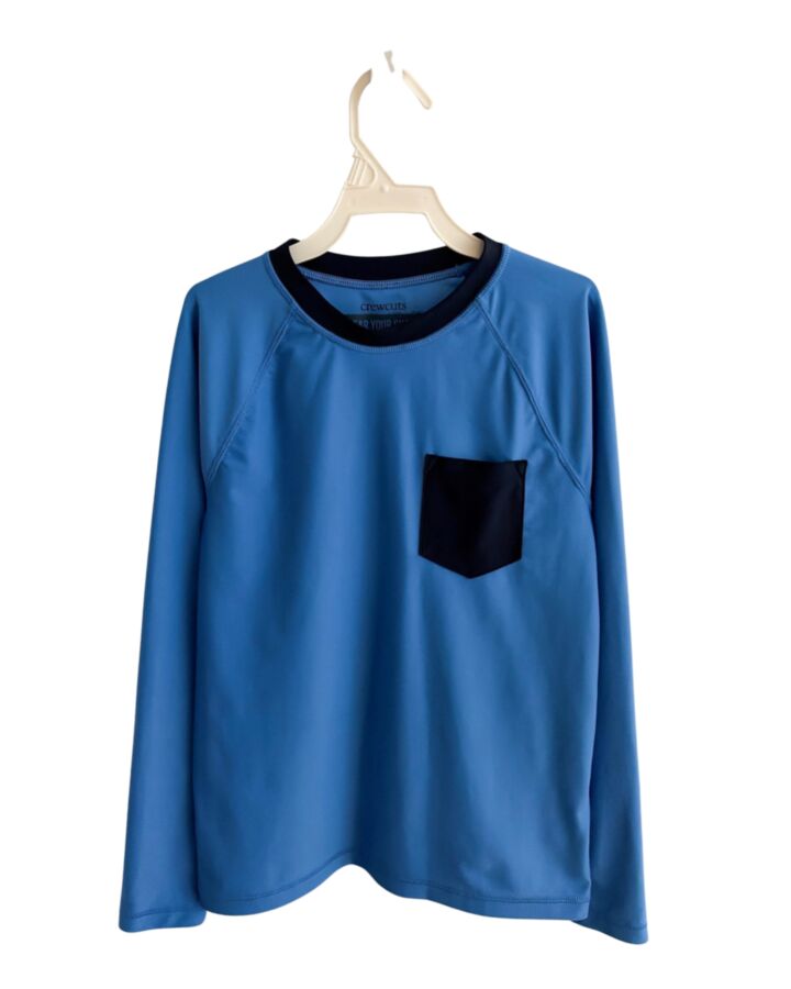 CREWCUTS  BLUE    RASH GUARD