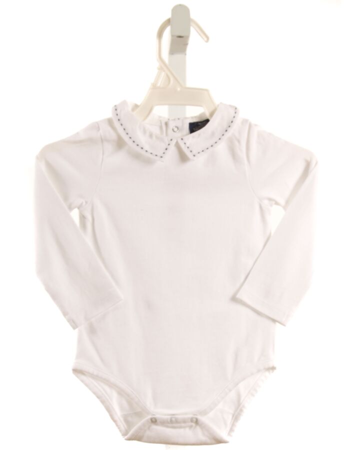 TROTTERS  WHITE  KNIT LS SHIRT