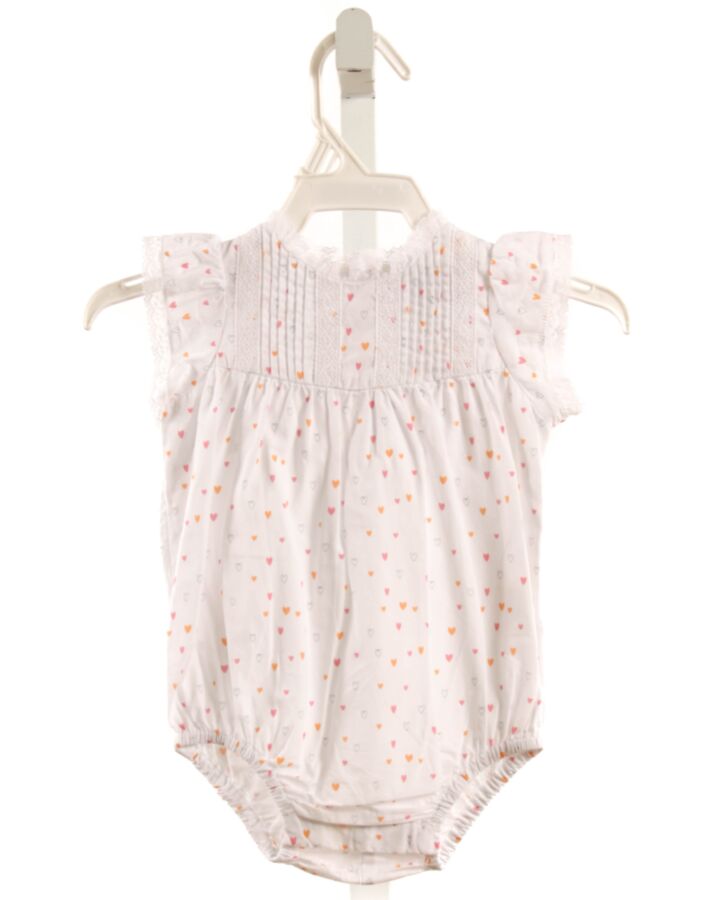 FLEURISSE  WHITE  BUBBLE WITH LACE TRIM