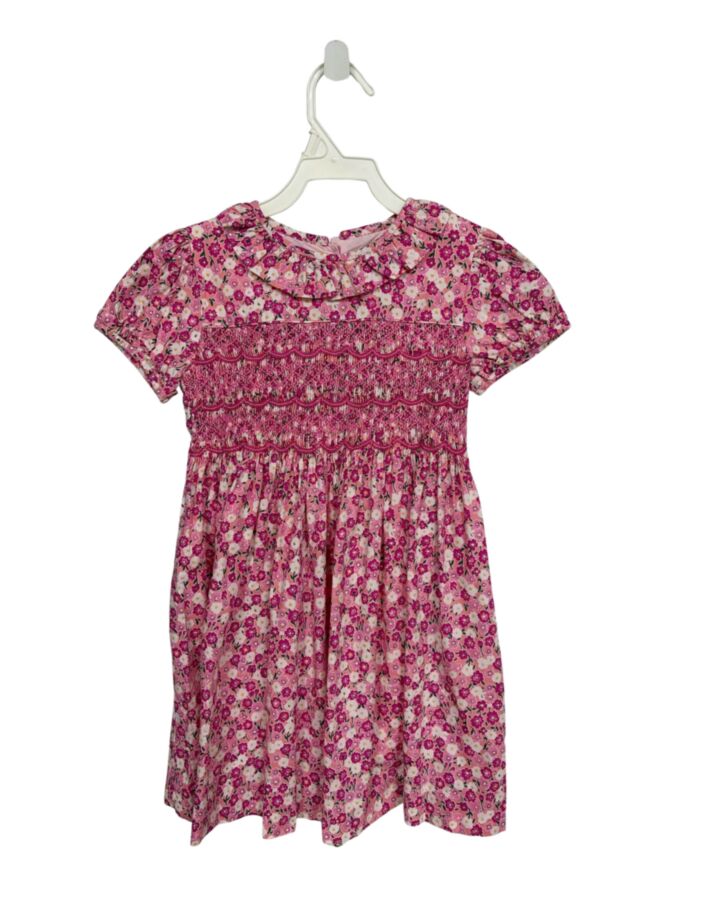 RACHEL RILEY  PINK  FLORAL SMOCKED DRESS