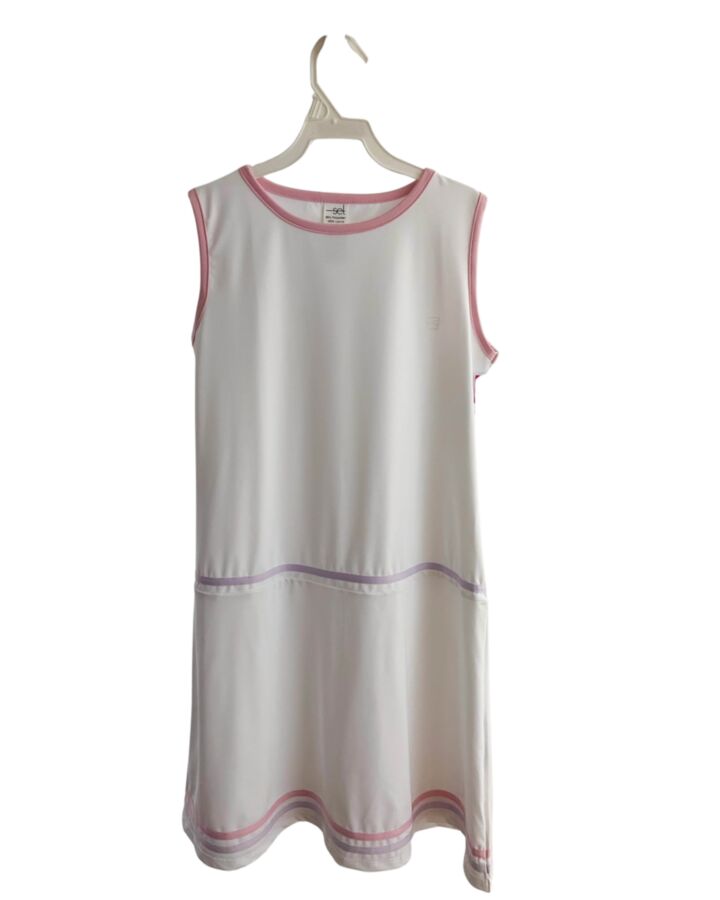 SET BY LULLABY SET  WHITE  FLORAL  KNIT DRESS