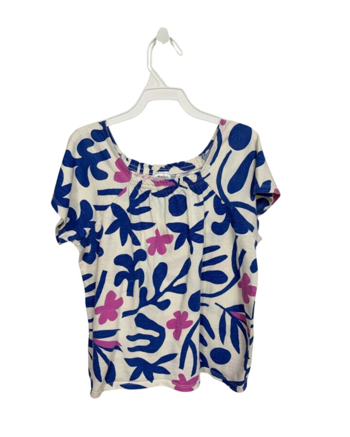HANNA ANDERSSON  BLUE   PRINTED DESIGN SHIRT-SS