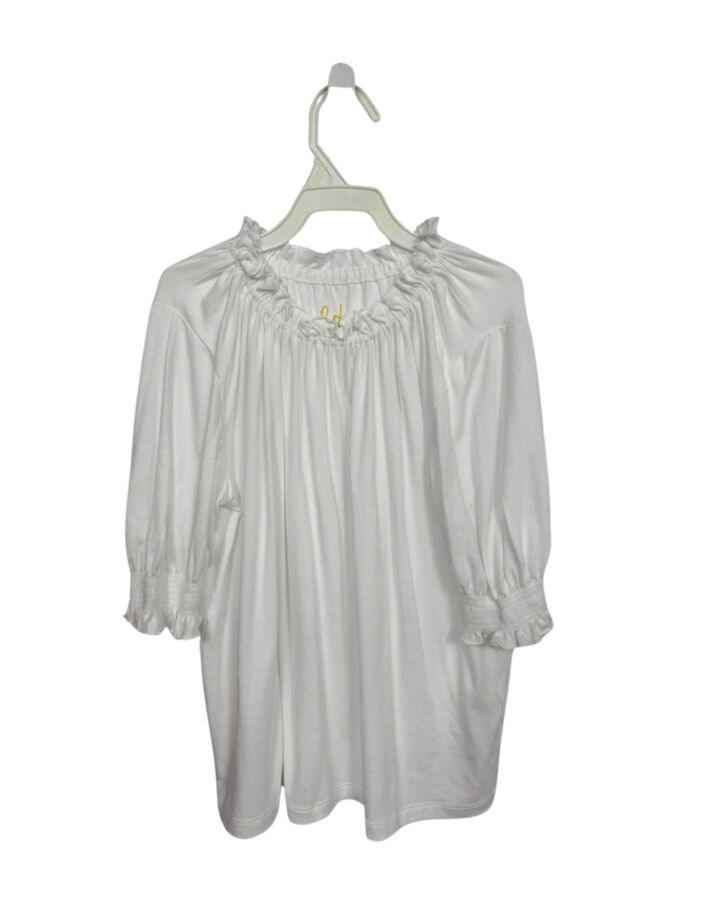 MINI BODEN  WHITE    KNIT LS SHIRT