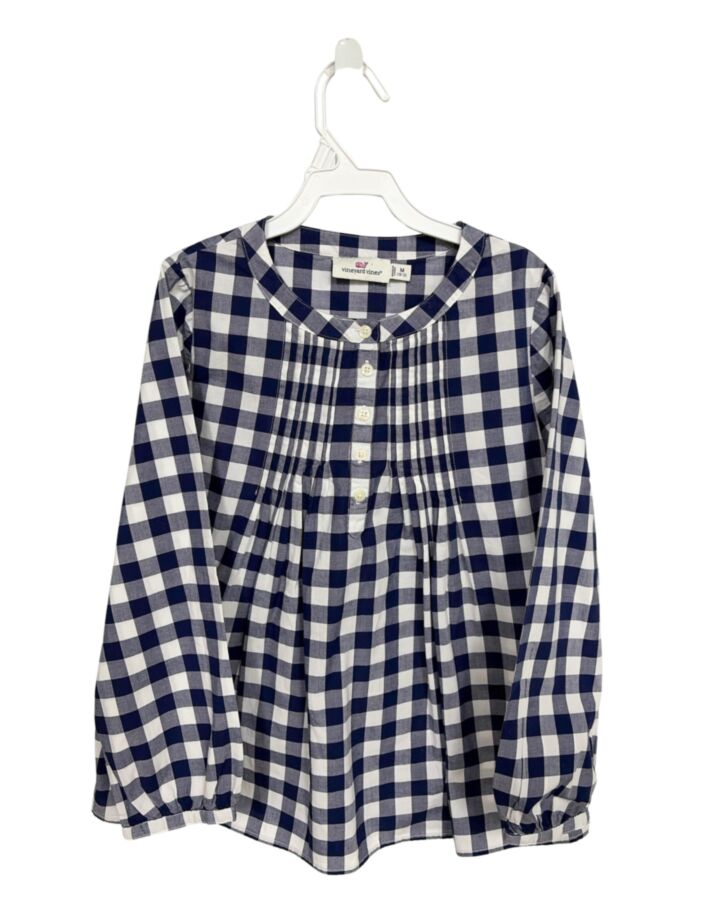 VINEYARD VINES  BLUE  GINGHAM  SHIRT-LS