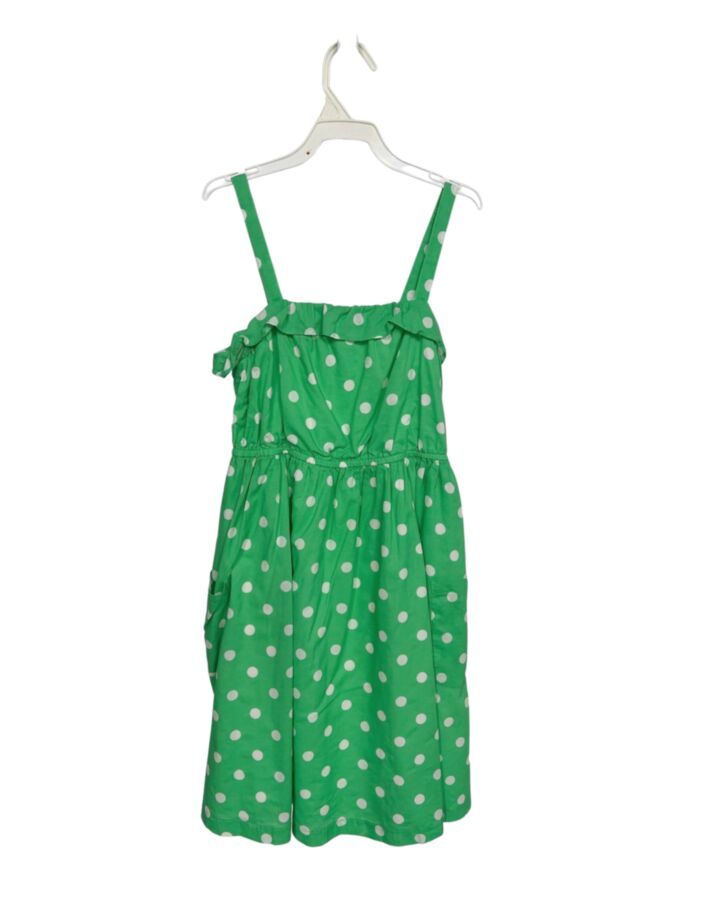 MINI BODEN  GREEN  POLKA DOT  DRESS