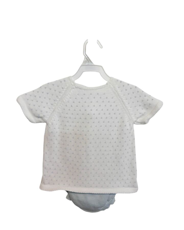 MI LUCERO  BLUE SWISS DOT   2-PIECE DRESSY OUTFIT