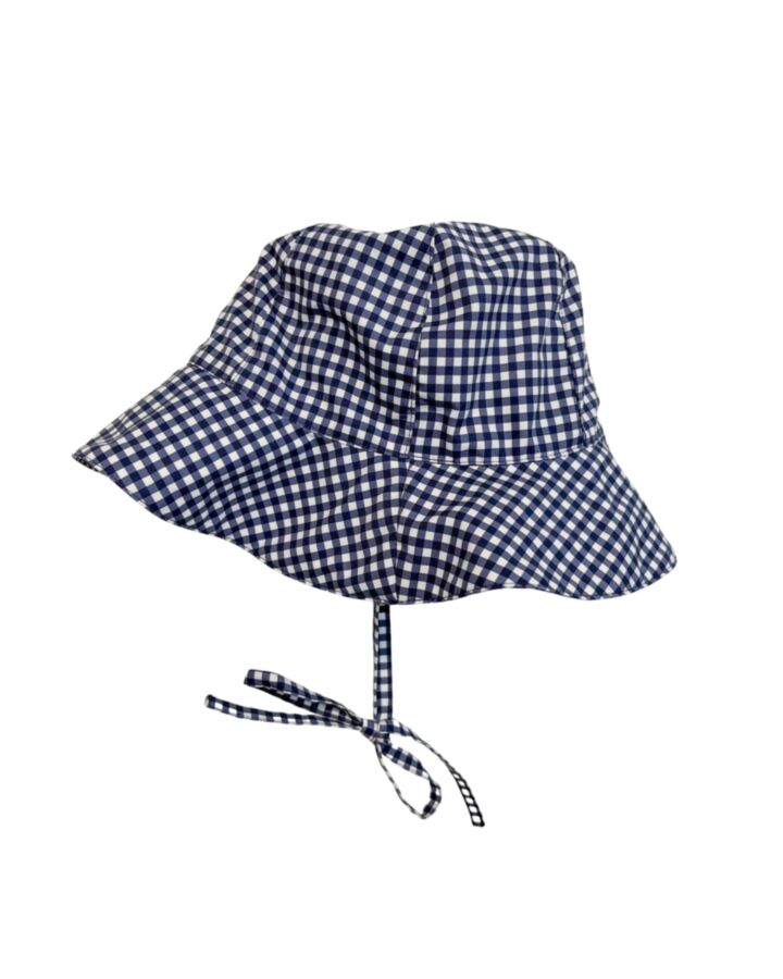 MINNOW  BLUE  GINGHAM  HAT