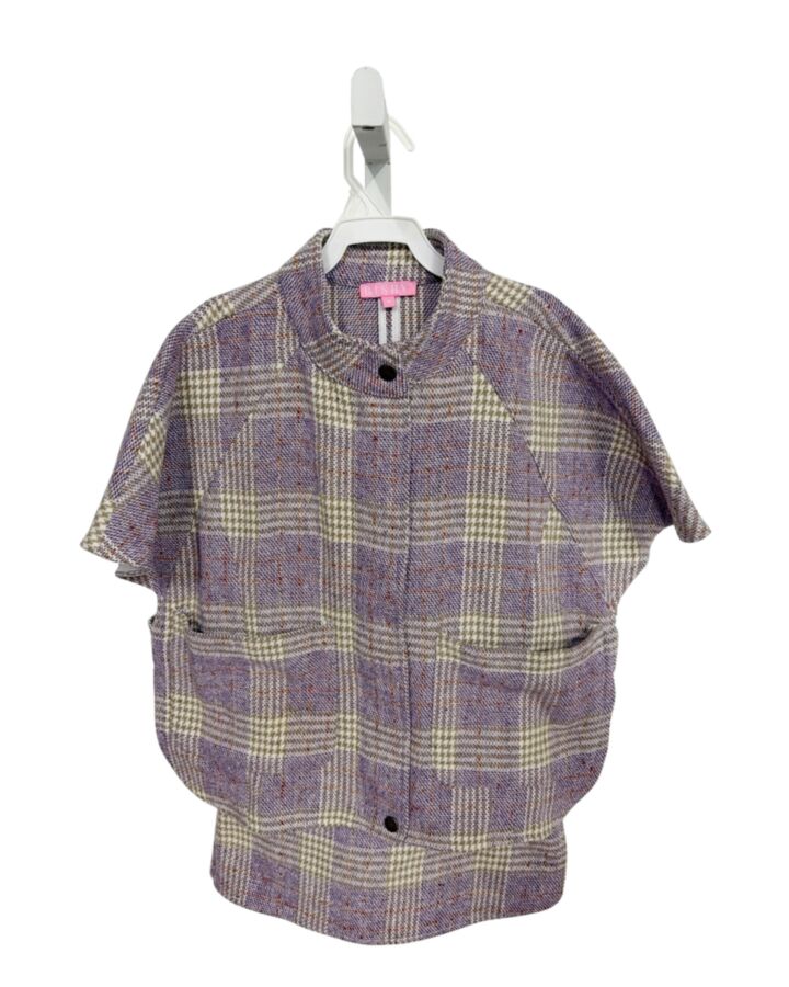 BISBY BY LITTLE ENGLISH  PURPLE  PLAID  2-PIECE DRESSY OUTFIT