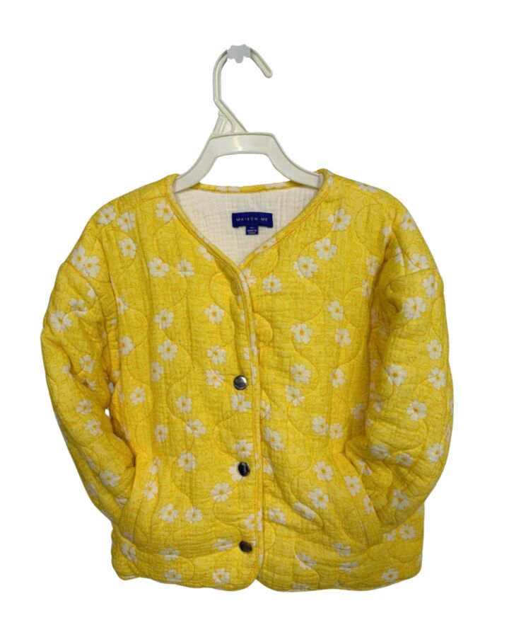 MAISON ME  YELLOW  FLORAL  OUTERWEAR