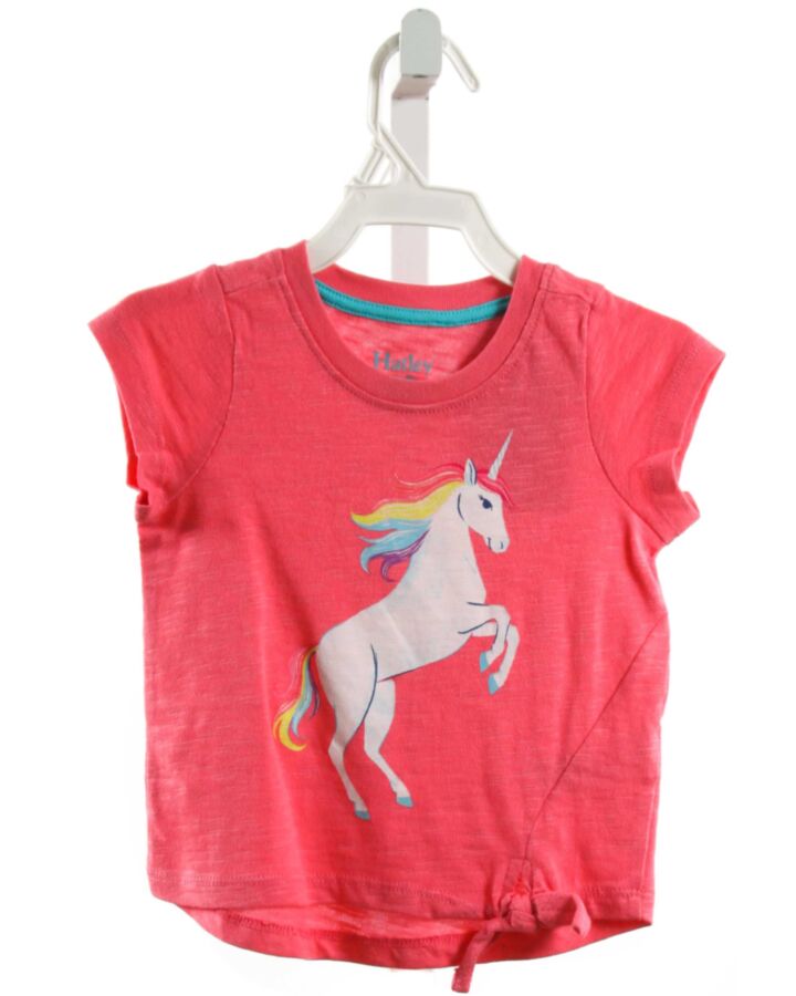 HATLEY  HOT PINK  PRINTED DESIGN KNIT SS SHIRT