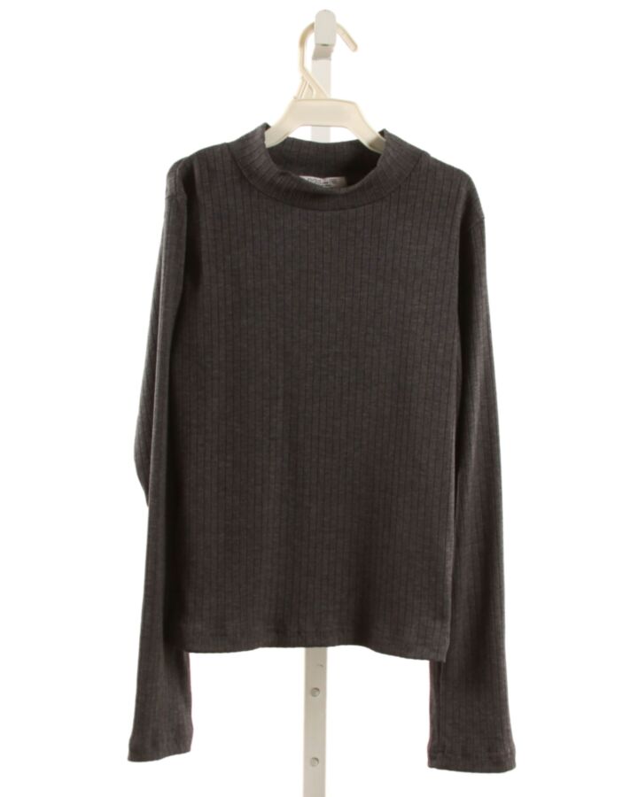 JOYOUS AND FREE  GRAY  KNIT LS SHIRT