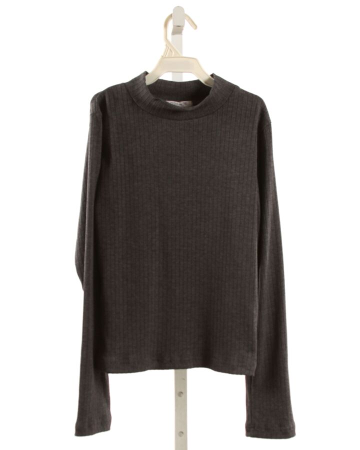 JOYOUS AND FREE  GRAY  KNIT LS SHIRT