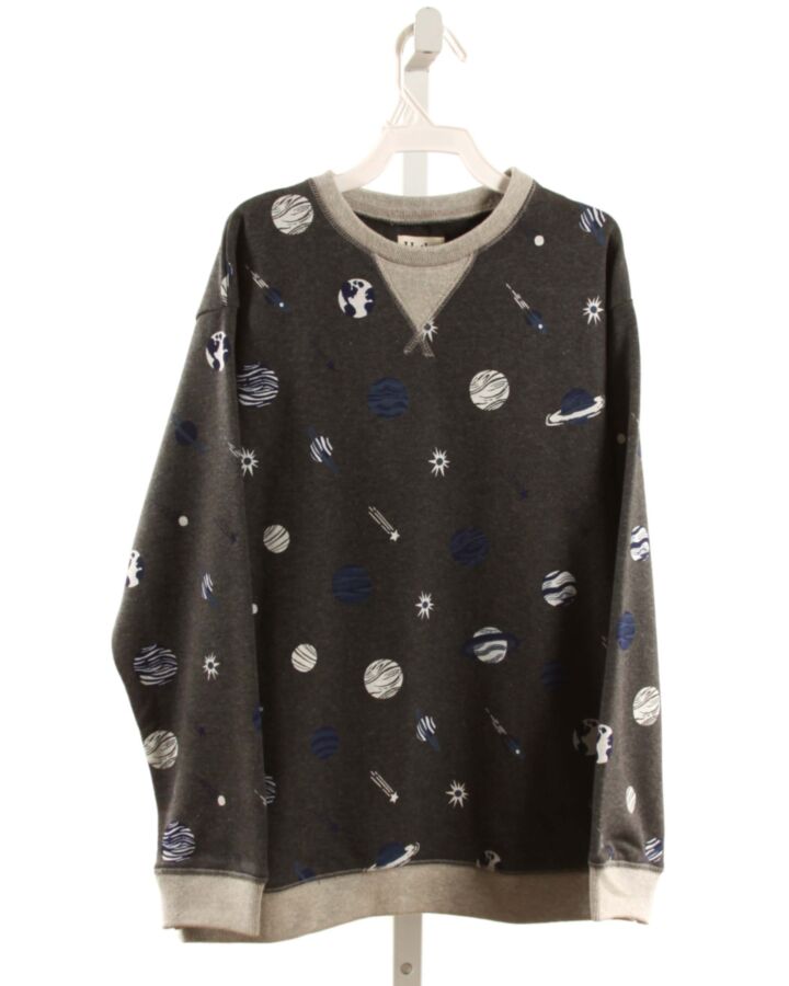 HATLEY  GRAY  PRINTED DESIGN PULLOVER