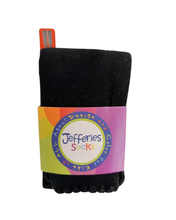 JEFFERIES SOCKS  BLACK    TIGHTS
