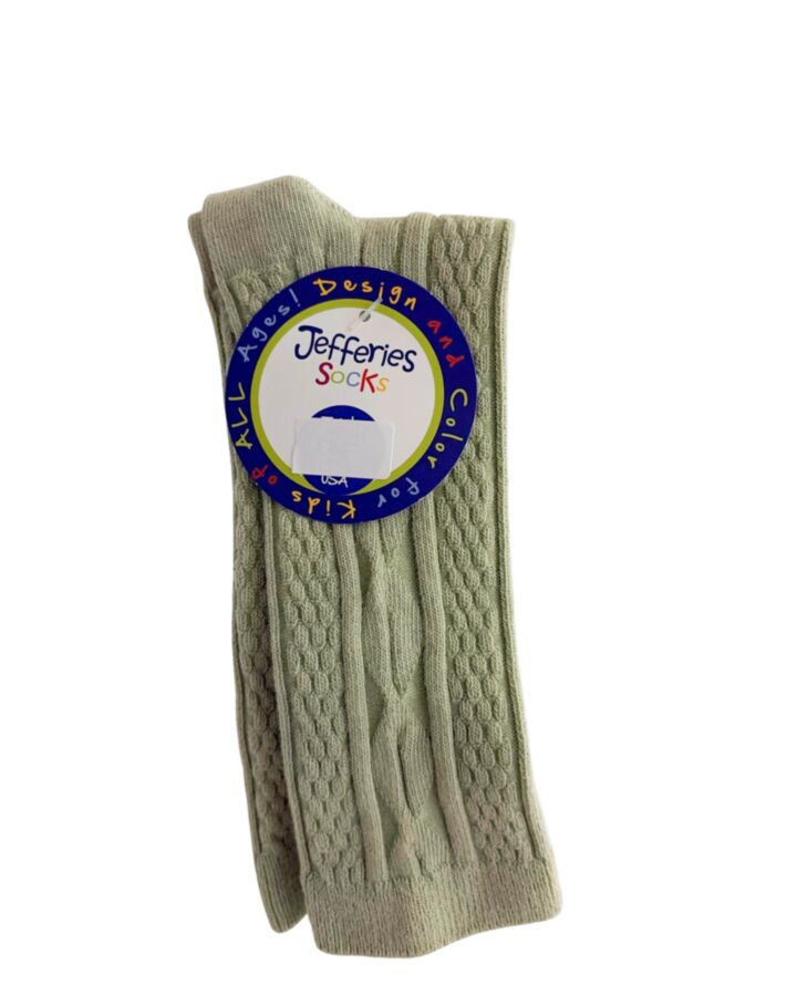 JEFFERIES SOCKS  GREEN    SOCKS