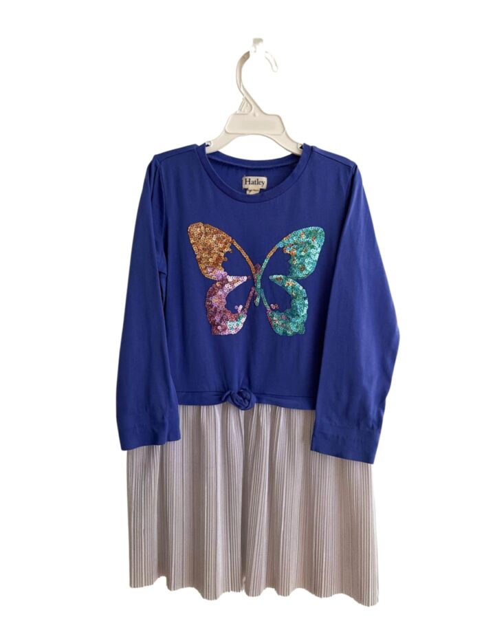 HATLEY  BLUE   SEQUINED DRESS
