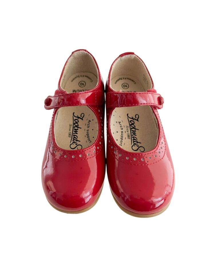 FOOTMATES RED MARY JANES *EUC SIZE TODDLER 10