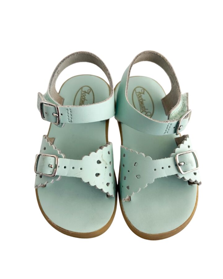 FOOTMATES BLUE SANDALS *THIS ITEM IS GENTLY USED WITH MINOR SIGNS OF WEAR (FAINT STAINS) *EUC SIZE TODDLER 8