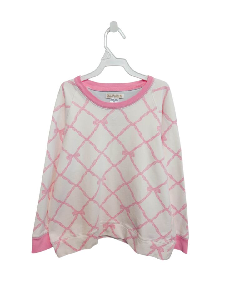 THE BEAUFORT BONNET COMPANY  PINK   PRINTED DESIGN PULLOVER