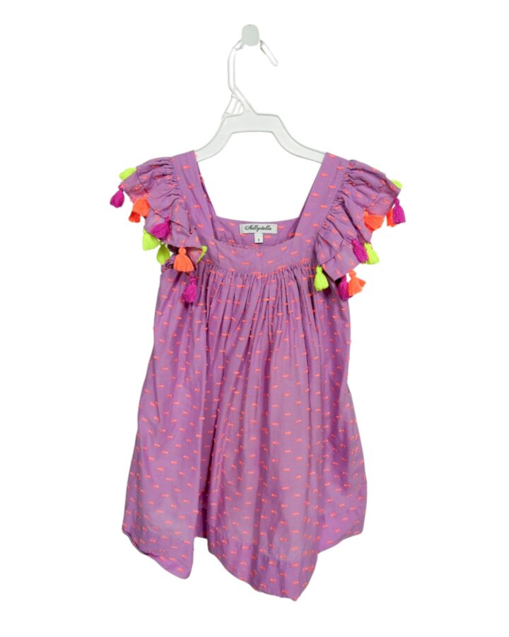 NELLYSTELLA  PINK SWISS DOT   DRESS