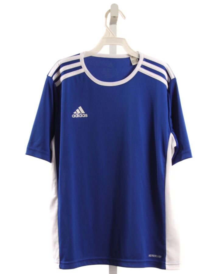 Adidas  BLUE  KNIT SS SHIRT