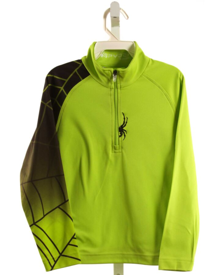 SPYDER  LIME GREEN  PULLOVER