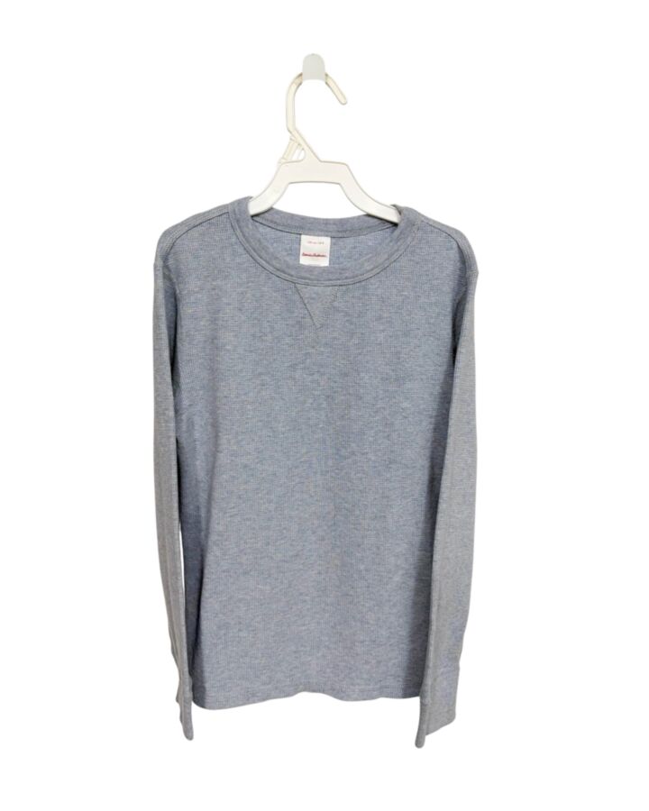 HANNA ANDERSSON  BLUE    KNIT LS SHIRT