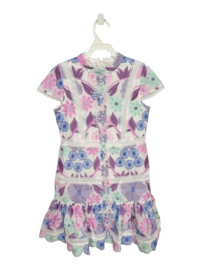 MARLO  PURPLE  FLORAL  PARTY DRESS