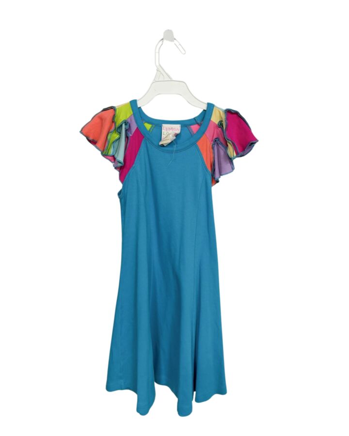 LEMON LOVES LIME BLUE KNIT DRESS