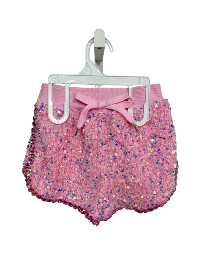 LOLA + THE BOYS  PINK   SEQUINED SHORTS