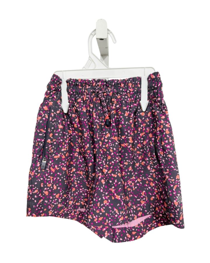 ATHLETA GIRL  PURPLE   PRINTED DESIGN SHORTS