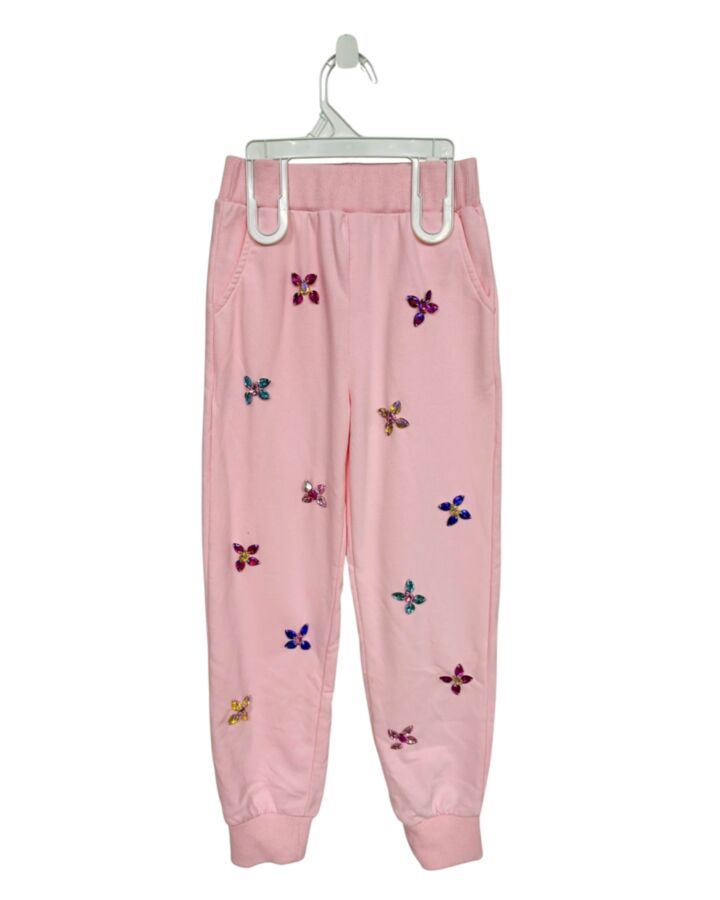LOLA + THE BOYS  PINK   SEQUINED PANTS