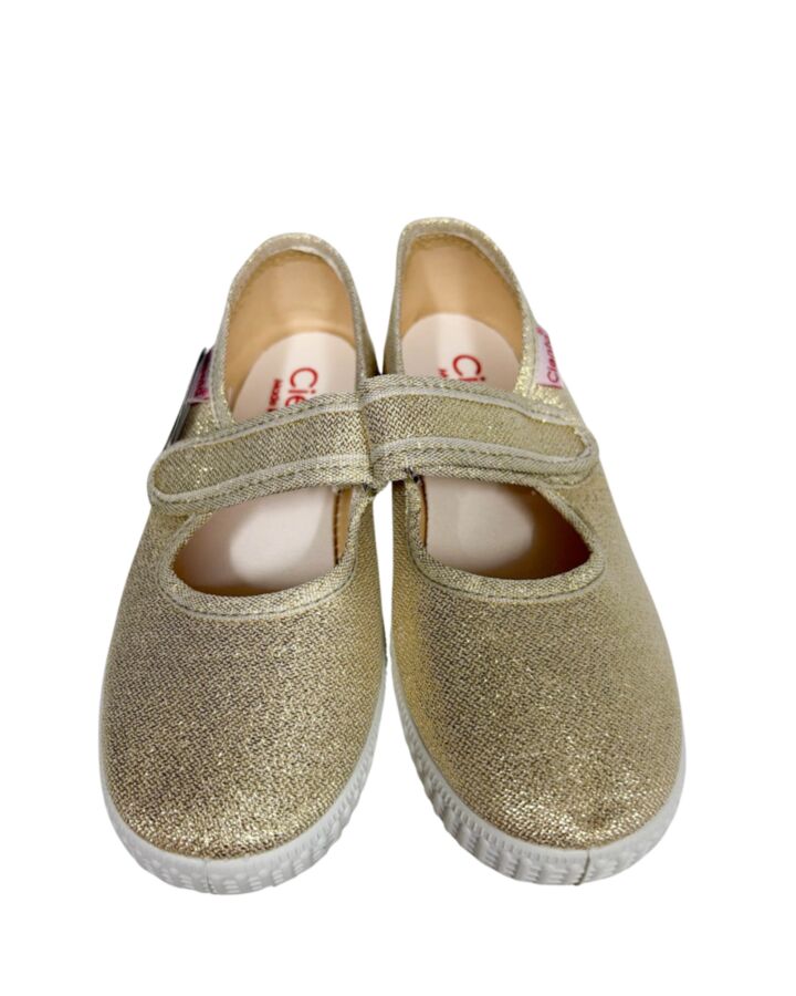 CIENTA GOLD SHOES *SIZE EU 28 EQUIVALENT TO A SIZE 10.5 *NWT SIZE TODDLER 10.5