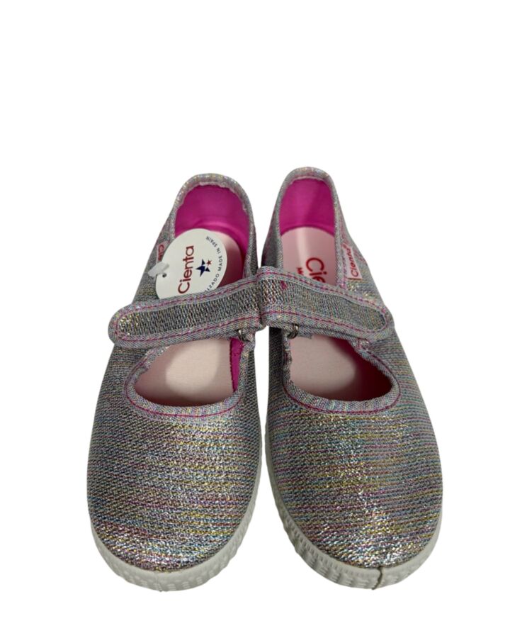 CIENTA SILVER SHOES *SIZE EU 28 EQUIVALENT TO A SIZE 10.5 *NWT SIZE TODDLER 10.5
