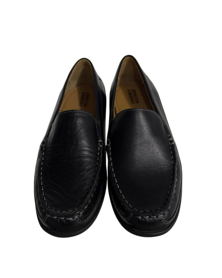 JOHNSTON & MURPHY BLACK LOAFERS *EUC SIZE CHILD 1