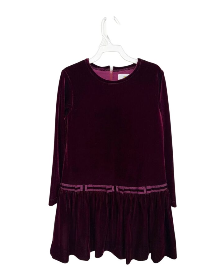 FLORENCE EISEMAN  PURPLE VELOUR   PARTY DRESS