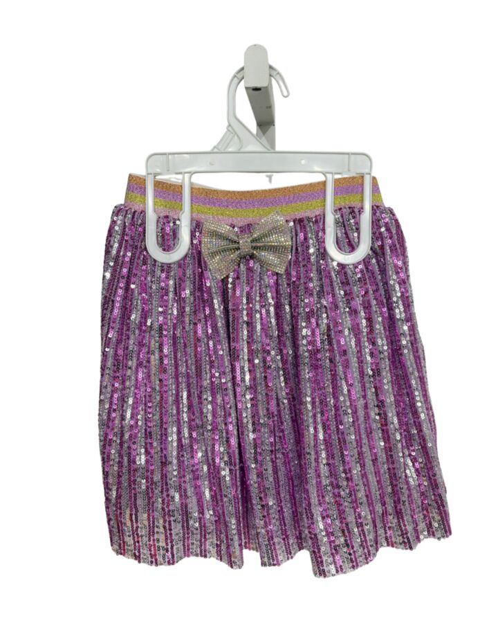 LOLA + THE BOYS  PURPLE   SEQUINED SKIRT