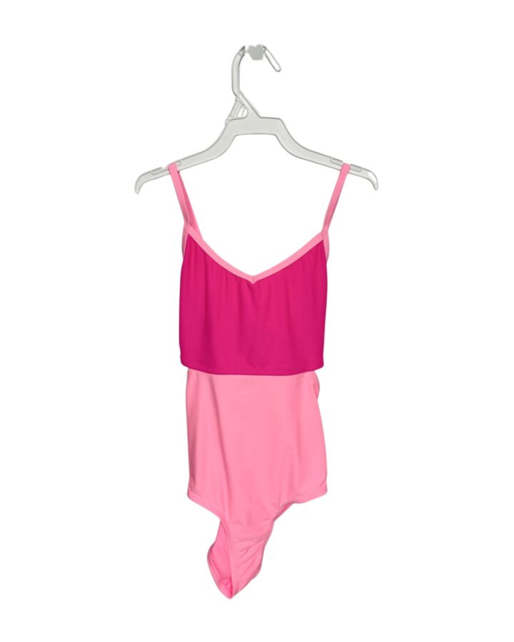 LANDS' END KIDS  HOT PINK    1-PIECE SWIMSUIT