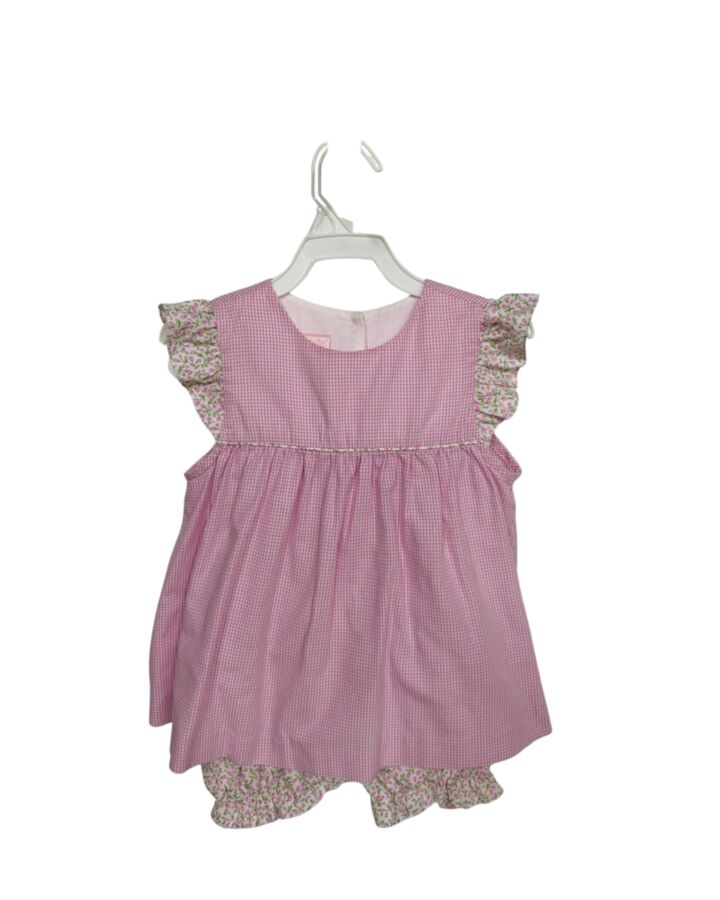PETIT BEBE  PINK  GINGHAM  2-PIECE OUTFIT