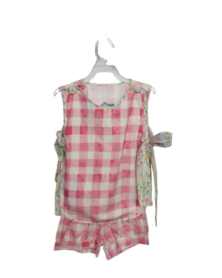 HONESTY  PINK  GINGHAM  2-PIECE OUTFIT