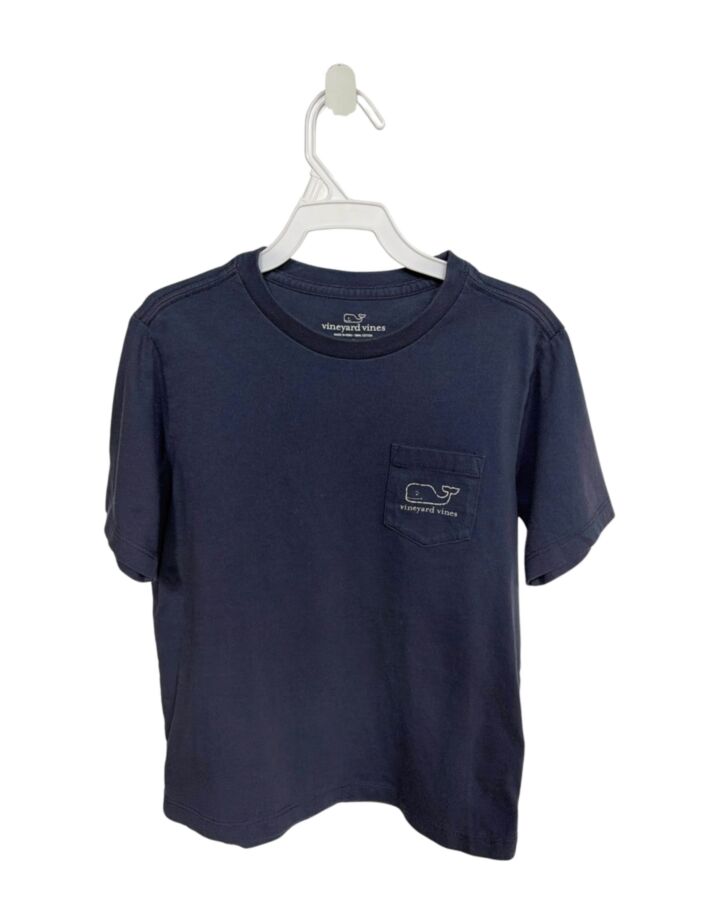 VINEYARD VINES  BLUE   PRINTED DESIGN T-SHIRT