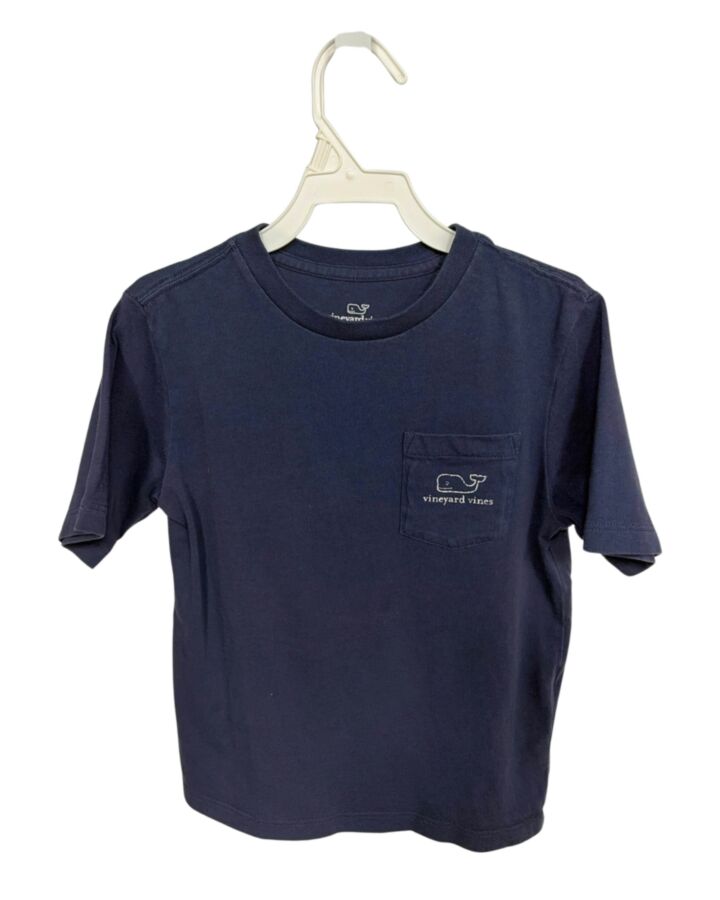 VINEYARD VINES  BLUE   PRINTED DESIGN T-SHIRT