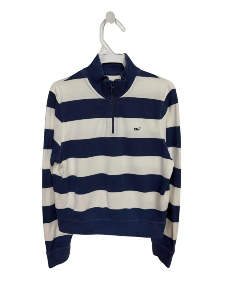 VINEYARD VINES  BLUE  STRIPED  PULLOVER